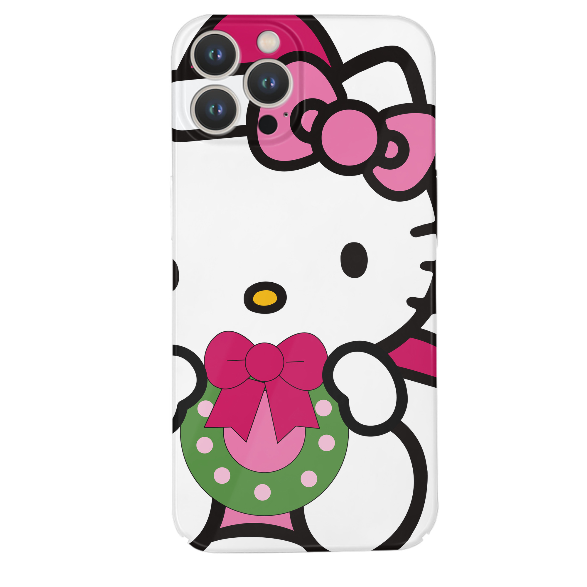 （画像用） Hello Kitty ハローキティ 【iPhone 14シリーズ対応】ハードケース
